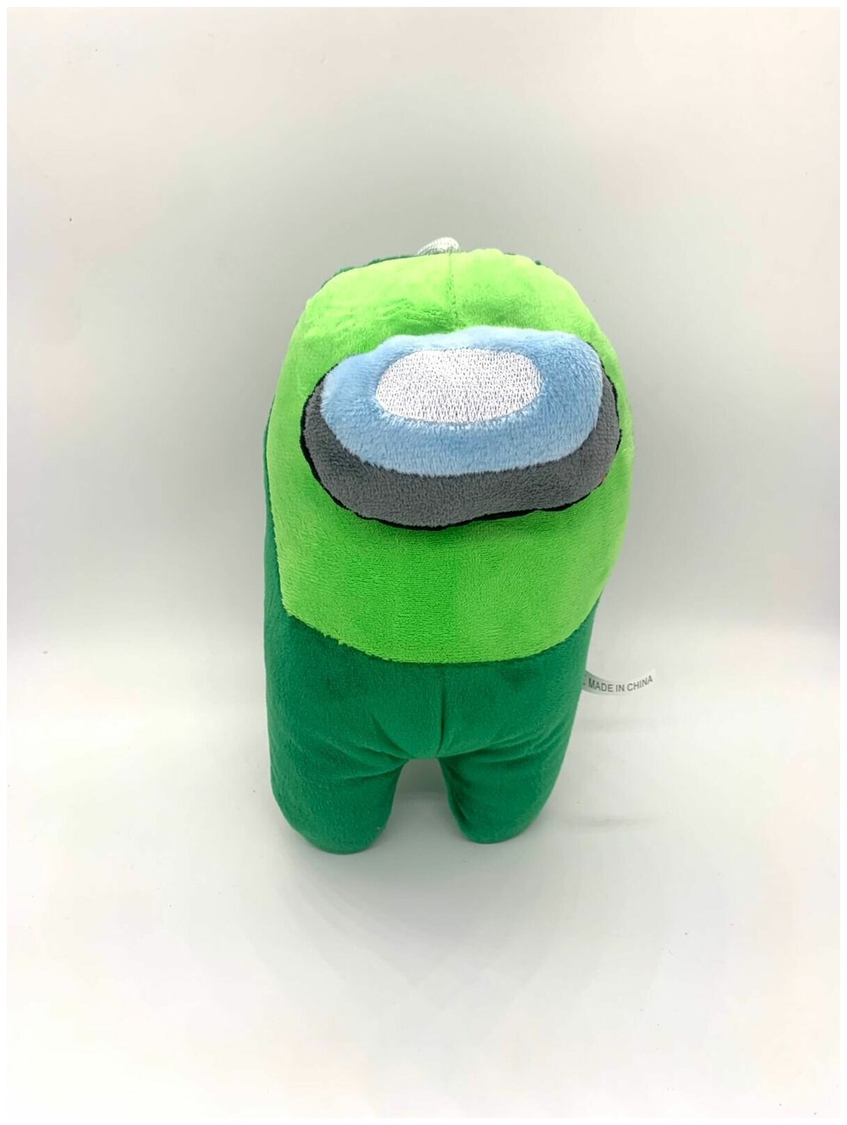 Мягкая плюшевая игрушка Амонг ас (Among us) 20 см зеленая
