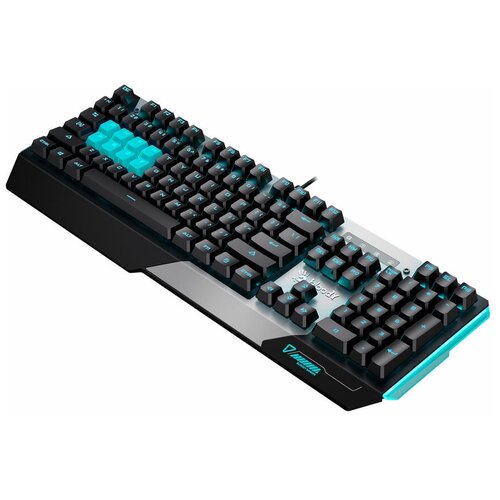 Клавиатура A4TECH Bloody B865, USB, серый + черный [b865 ice blue]