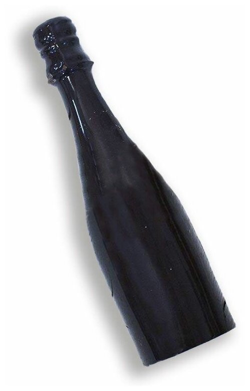 Форма для шоколада бутылка шампанского 3D VTK - фотография № 1