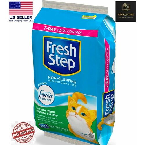 Fresh Step Extra Non Clumping Впитывающий наполнитель 34.4 л (18.1кг)