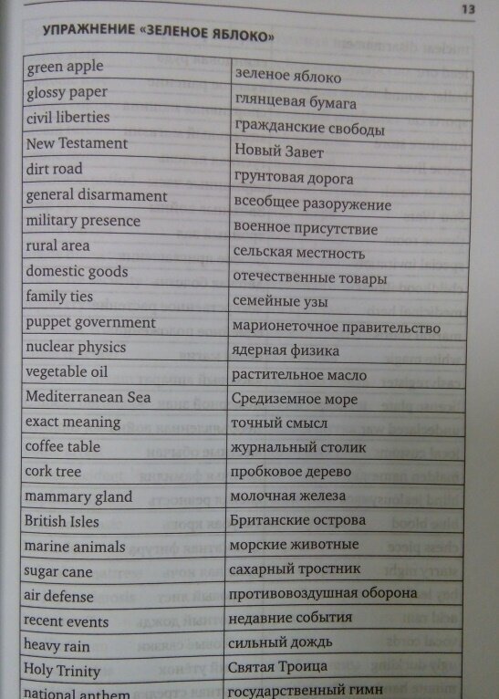 Упражнения для синхрониста. Зеленое яблоко - фото №3