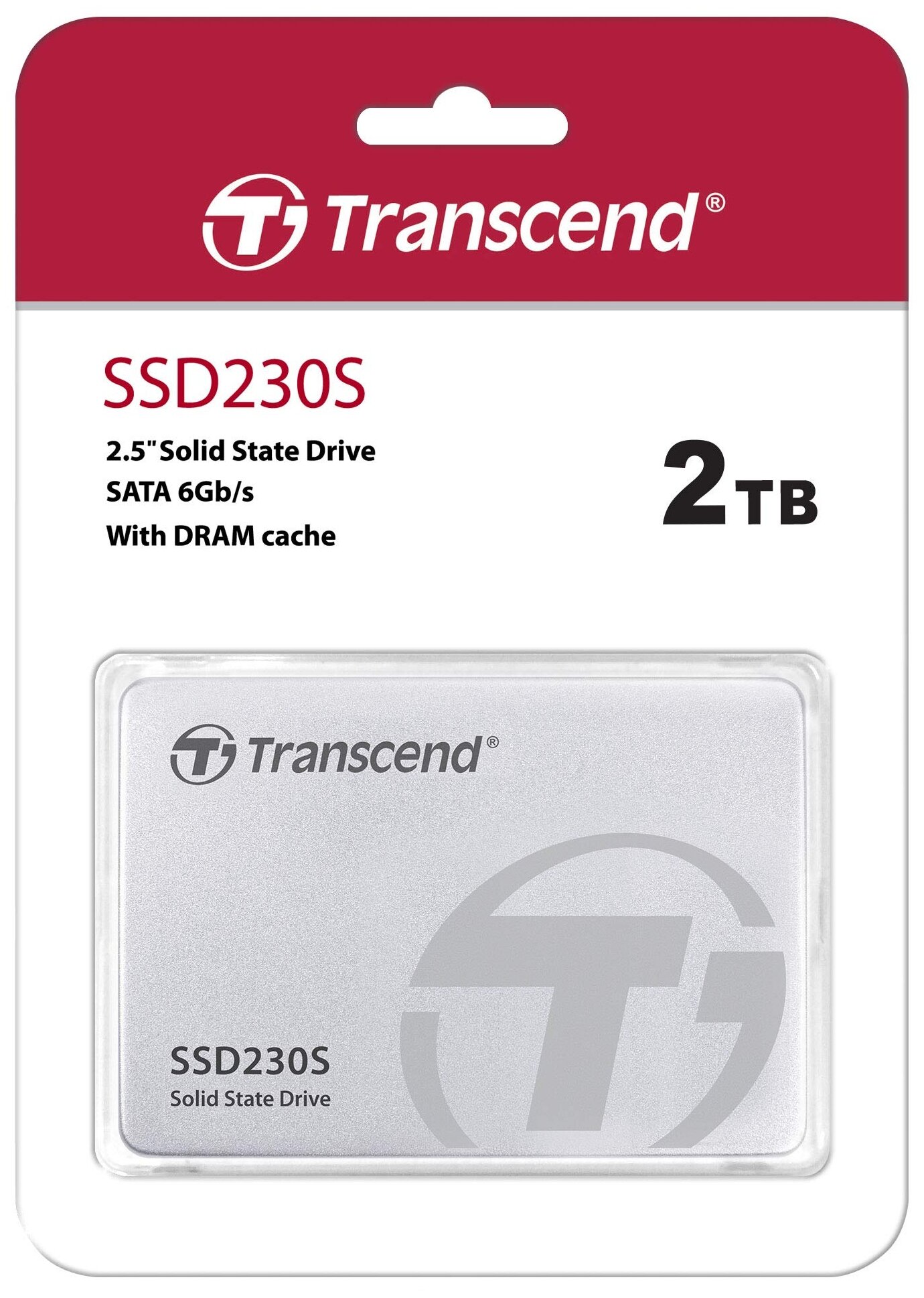 Твердотельный накопитель SSD 2.5" 2 Tb Transcend TS2TSSD230S Read 560Mb/s Write 520Mb/s 3D NAND TLC - фото №3