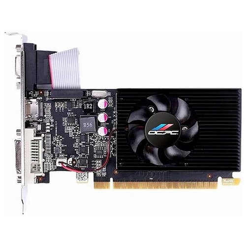 Видеокарта OCPC PCI-E 4.0 OCVNGT730G2 2G NV GT 730 2GB GDDR3 1x VGA, 1x HDMI, 1x DVI (OCVNGT730G2)