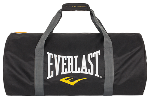 Сумка спортивная Everlast, 52 л, 30х30х60 см, плечевой ремень, черный