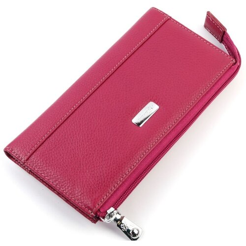 фото Кошелек sergio valentini, фактура зернистая, розовый