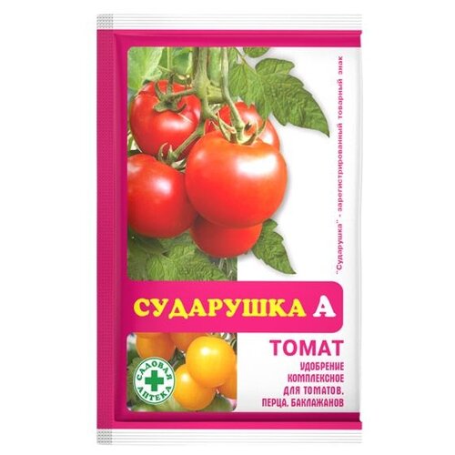 Удобрение Садовая Аптека Сударушка А, томат, 0.06 кг, 1 уп.