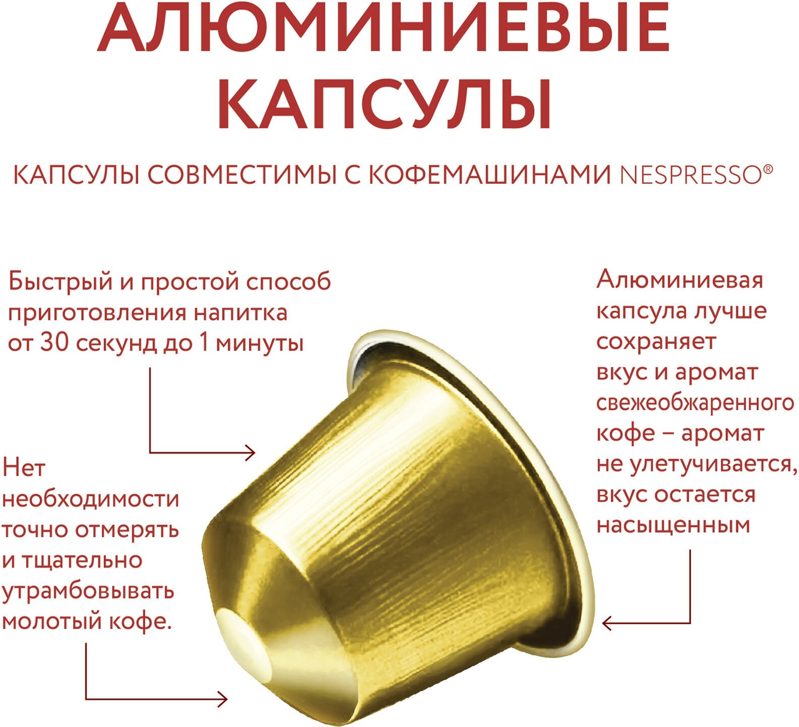 Кофе в алюминиевых капсулах для кофемашины Nespresso ESPRESSO BLONDE ROAST Veronese, 10 капсул - фотография № 2