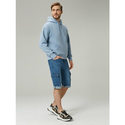 фото Шорты мужские джинсовые msv019 р.32 темно-синий velocity