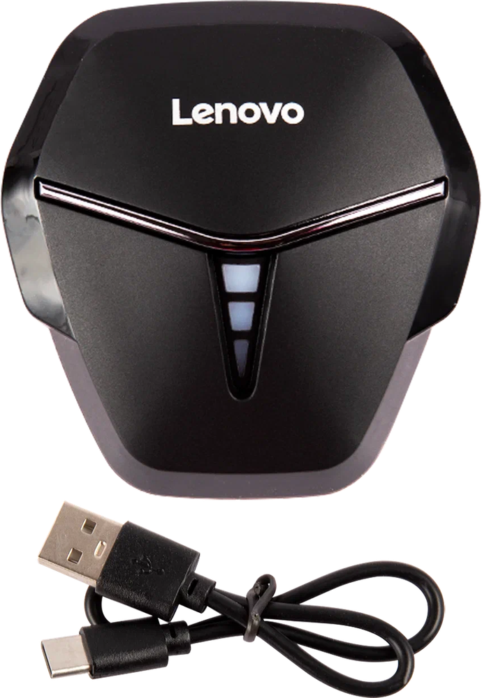 Гарнитура Lenovo HQ08, Игровые наушники, Bluetooth, вкладыши, черный [ptm7c02776] - фото №7