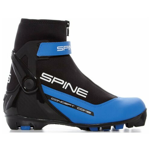 Ботинки лыжные NNN SPINE Concept Combi 268/1 размер 46 лыжные ботинки spine concept combi 268 1 22 nnn синий черный 43 eu