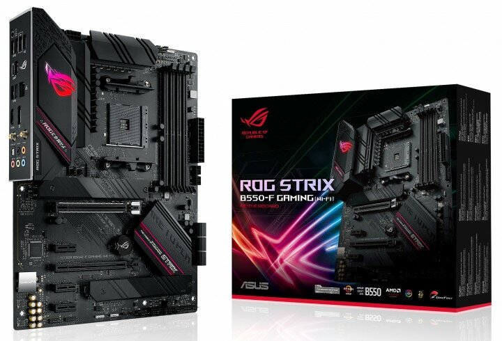 Материнская плата ASUS ROG STRIX B550-F GAMING(WI-FI) RTL