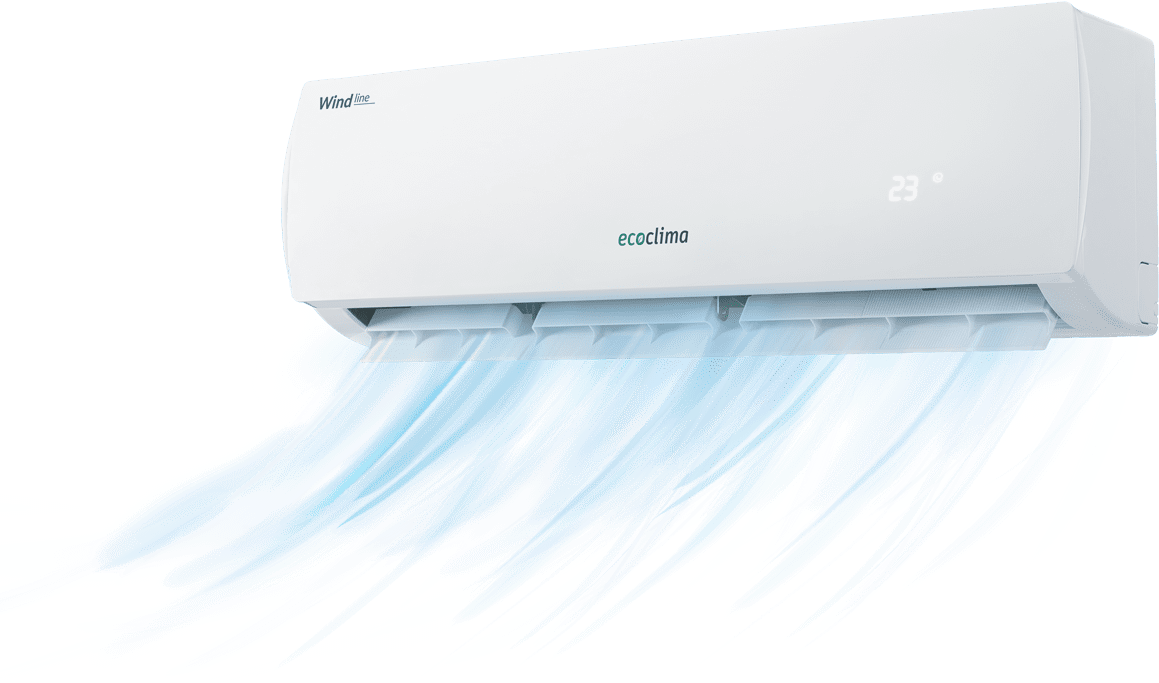 Настенный кондиционер Ecoclima ECW/I-07QCW + EC/I-07QC, белый — фото 1