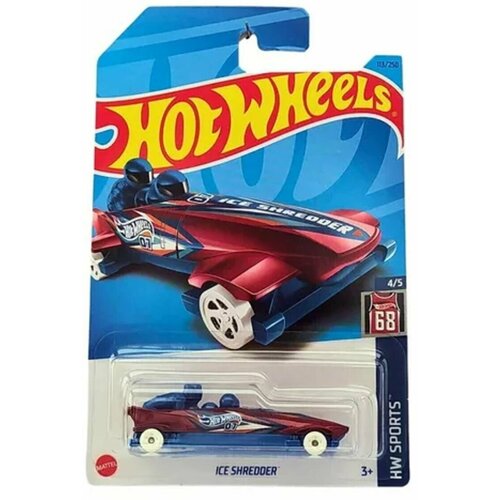 Машинка Hot Wheels коллекционная (оригинал) ICE SHREDDER бородовый HKH82 базовая машинка hot wheels blade raider фиолетовая хот вилс mattel арт 5785 hcw92