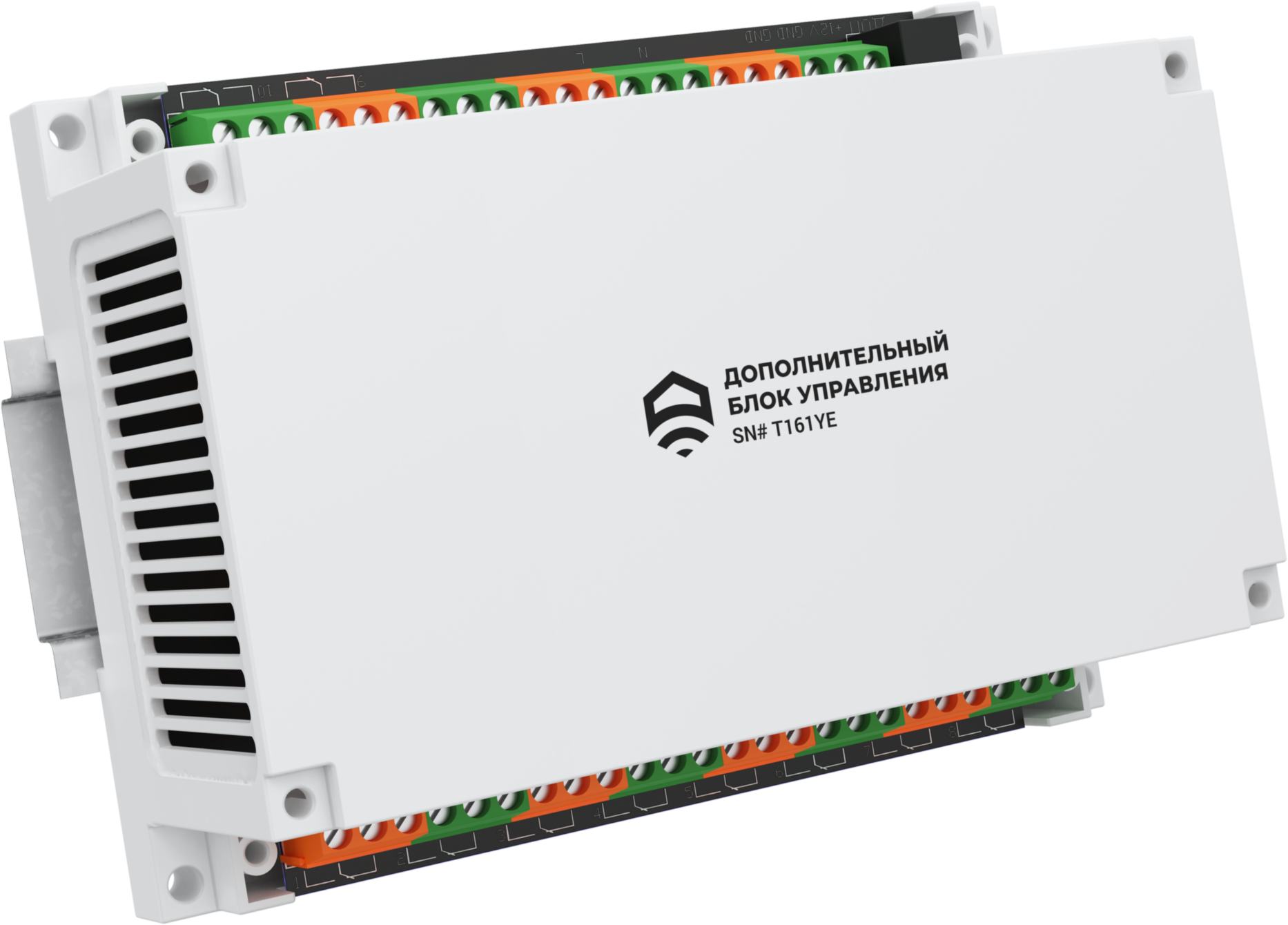 EctoControl, Блок расширения на 10 реле ES-REMB-10 (12А RS485 (Modbus))