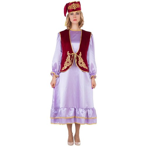 Костюм национальный Татарский женский (48-50) костюм взрослый карнавальный азербайджанец 48