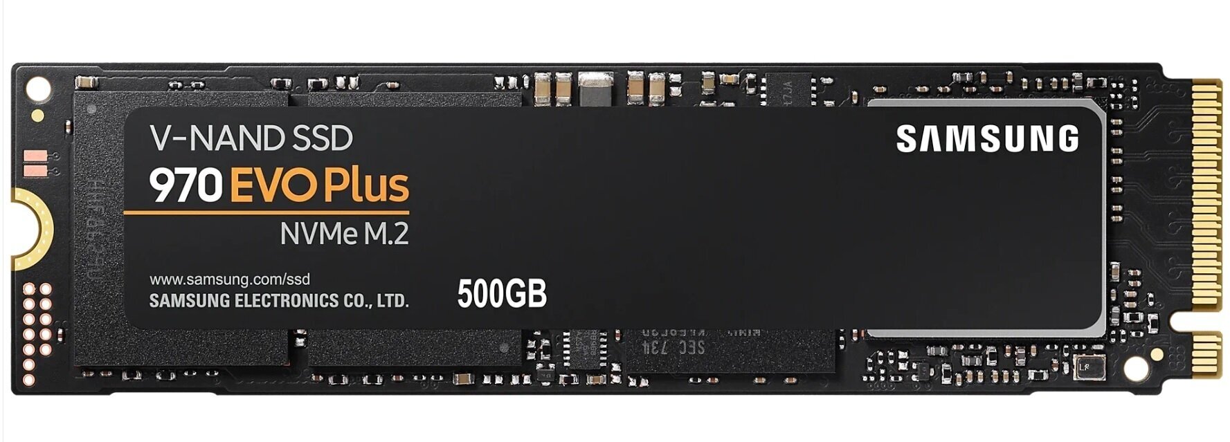 Твердотельный накопитель Samsung 970 EVO Plus 500 ГБ M.2 MZ-V7S500BW