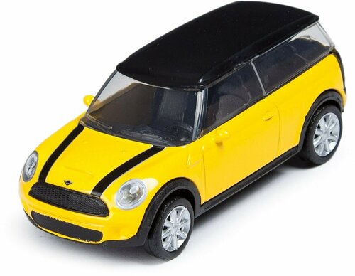 Машинка Rastar MINI CLUBMAN 1:43 Жёлтая 37300