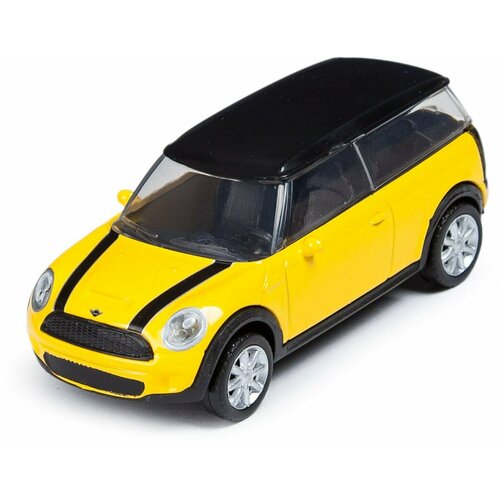 герои тобот mini vulcan желтый машина Машинка Rastar MINI CLUBMAN 1:43 Жёлтая 37300