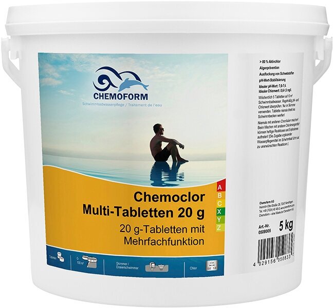 Средство дезинфекции Chemoform Мульти-таблетки 20g 5kg 0508005