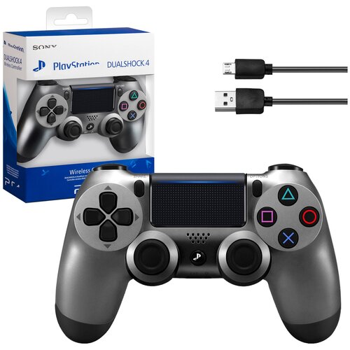 Беспроводной джойстик геймпад для PS4 Графитовый Bluetooth 187600₽