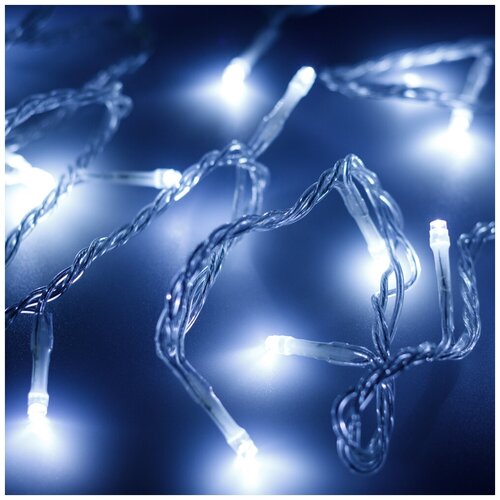 Светодиодная гирлянда ARD-STRING-HOME-5000-CLEAR-50LED-FLASH WHITE (230V, 3.5W) (Ardecoled, IP20)