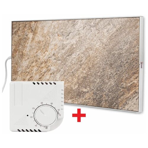 Карбоно кварцевый обогреватель ТермоКварц ТК300R с терморегулятором светлый камень 480000₽