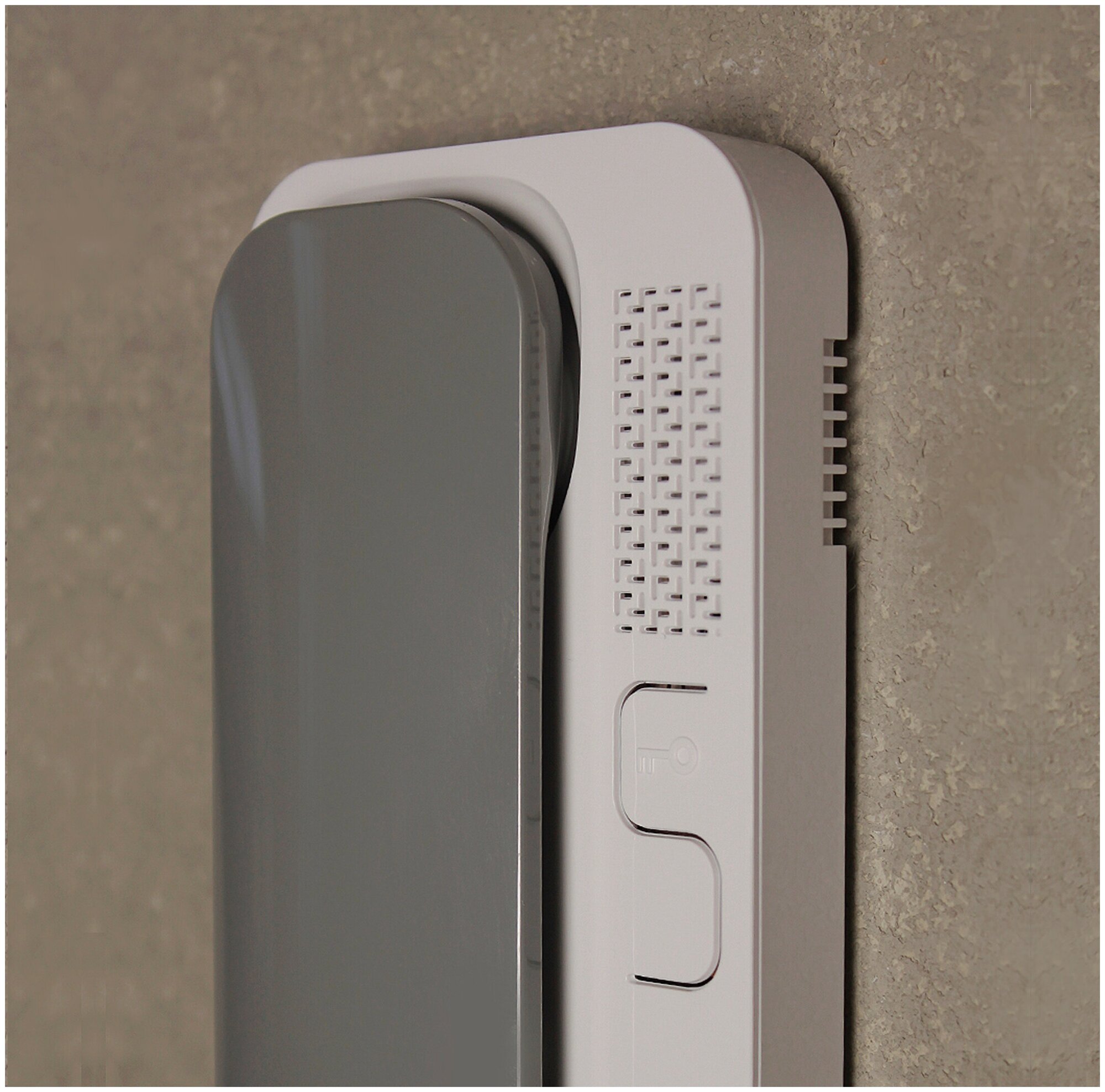 Трубка для подъездного домофона Unifon Smart U ( Цвет серый - белый ) - фотография № 4