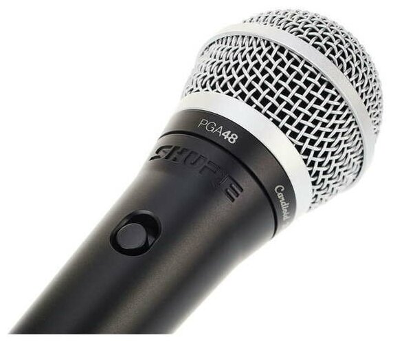 Микрофон проводной Shure PGA48-QTR-E