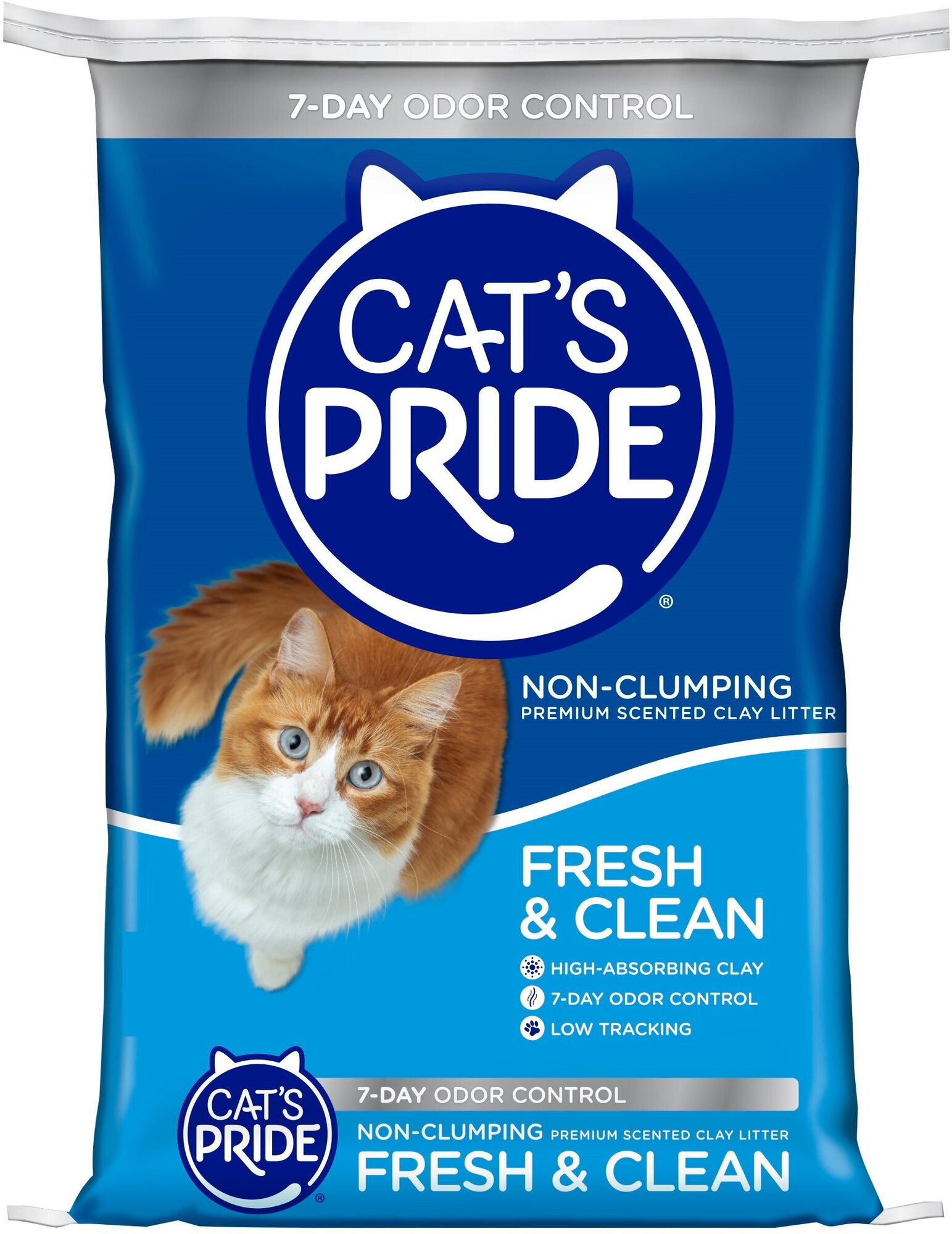 Впитывающий премиум наполнитель Cat's Pride ароматизированный Fresh&Clean 10 л., 4,5 кг, США - фотография № 2