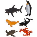 Набор фигурок Морские животные 6 штук (2015B) - изображение