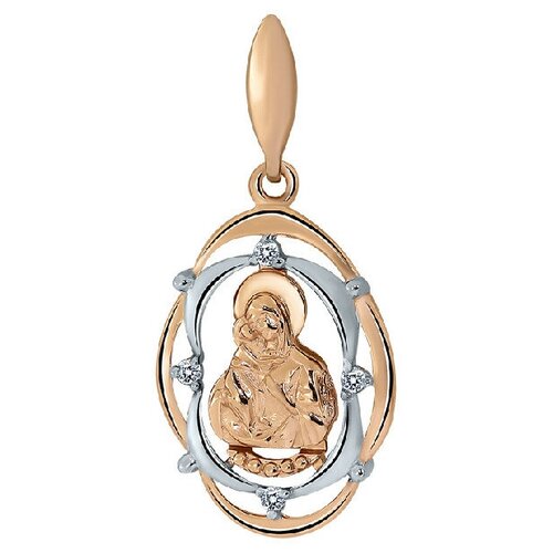 Подвеска икона из золота RUSGOLDART 3467307 1 1 1Вд
