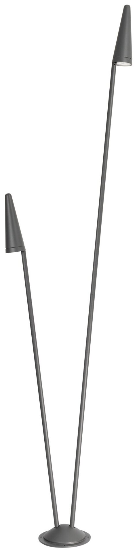 Светильник LGD-CONO-BOLL-H2000-2x7W Warm3000 (DG, 36 deg, 230V) (Arlight, IP65 Металл, 3 года)