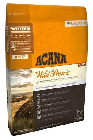 Сухой корм для кошек Acana Regionals Wild Prairie, беззерновой, с домашней птицей 1.8 кг - фотография № 6
