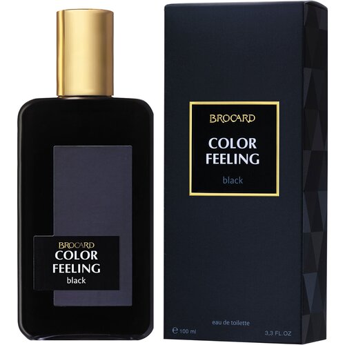 color feeling orange туалетная вода 100мл Мужская туалетная вода (edt) Brocard Color Feeling Black 100мл