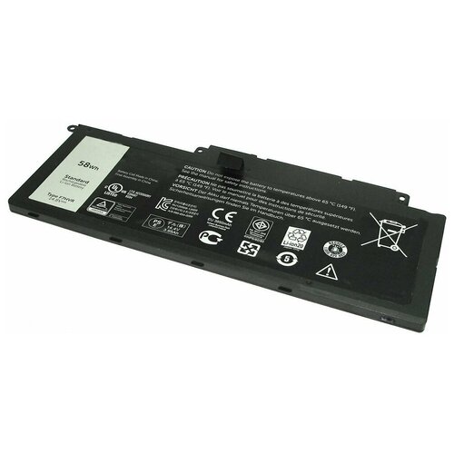 Аккумуляторная батарея для ноутбука Dell Inspiron 15-7537 14.8V 58Wh F7HVR znovay f7hvr g4yjm 062vnh t2t3j laptop battery for dell inspiron 17 7000 7737 7746 14 15 15r 5545 7537 14 7437 14 8v 58wh