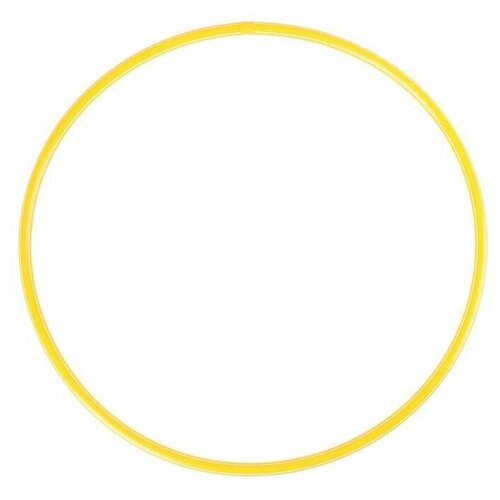 фото Обруч, диаметр 60 см, цвет жёлтый соломон