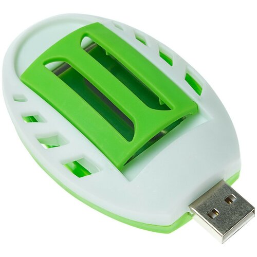 Фумигатор LuazON LRI-10, работает от USB, бело-зеленый