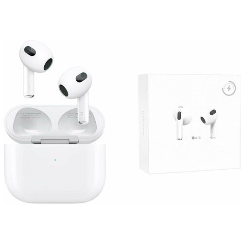 Наушники BOROFONE BW13 True Wireless Stereo headset беспроводные с кейсом Bluetooth 300mAh белые 250700₽