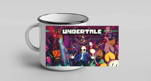 Кружка металлическая Андертейл , Undertale № 13