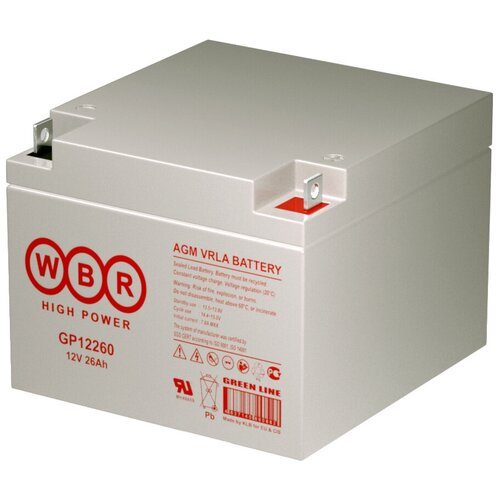 Аккумуляторная батарея WBR GP12260 wbr аккумулятор wbr gp12260 12в 26 а ч