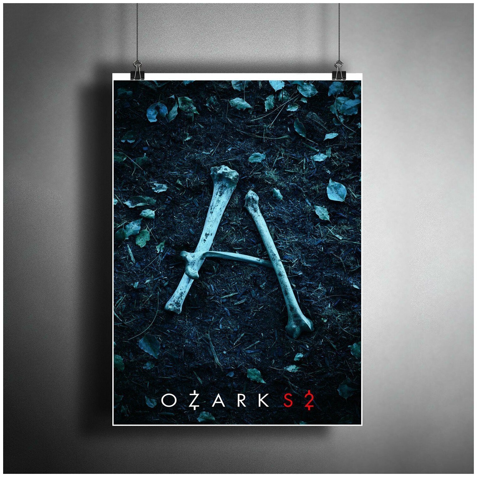 Постер плакат для интерьера "Сериал: Озарк. Ozark. Джейсон Бейтман, Лора Линни" / Декор дома, офиса, комнаты, квартиры A3 (297 x 420 мм)