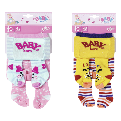 Zapf Creation Baby born 831-748 Бэби Борн Колготки (2 пары)