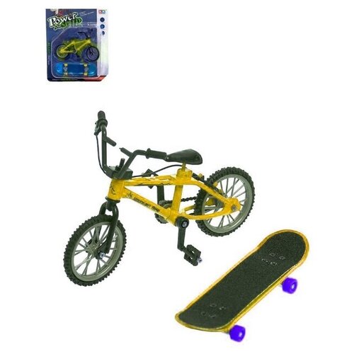 Пальчиковый велосипед (Фингербайк) и Пальчиковый Скейт, набор