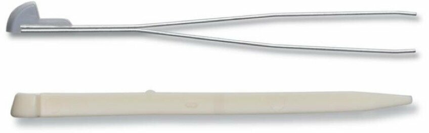 Зубочистка и пинцет для перочинных ножей 58 мм, 65 мм и 74 мм Victorinox серый/бежевый
