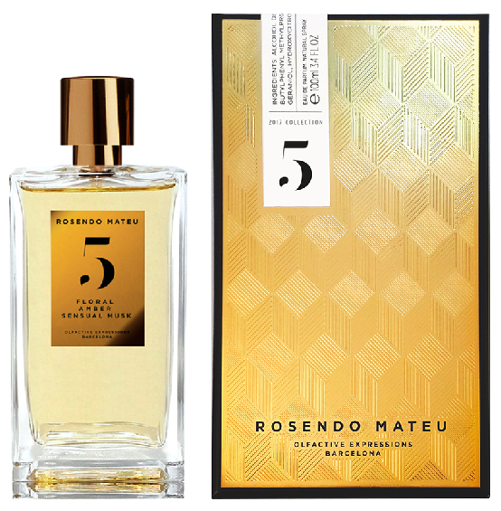 Rosendo Mateu № 5 Floral, Amber, Sensual Musk парфюмерная вода 100мл