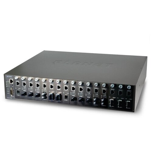 Шасси Planet MC-1610MR 15 slot 19 media converter chassis with redundant power option