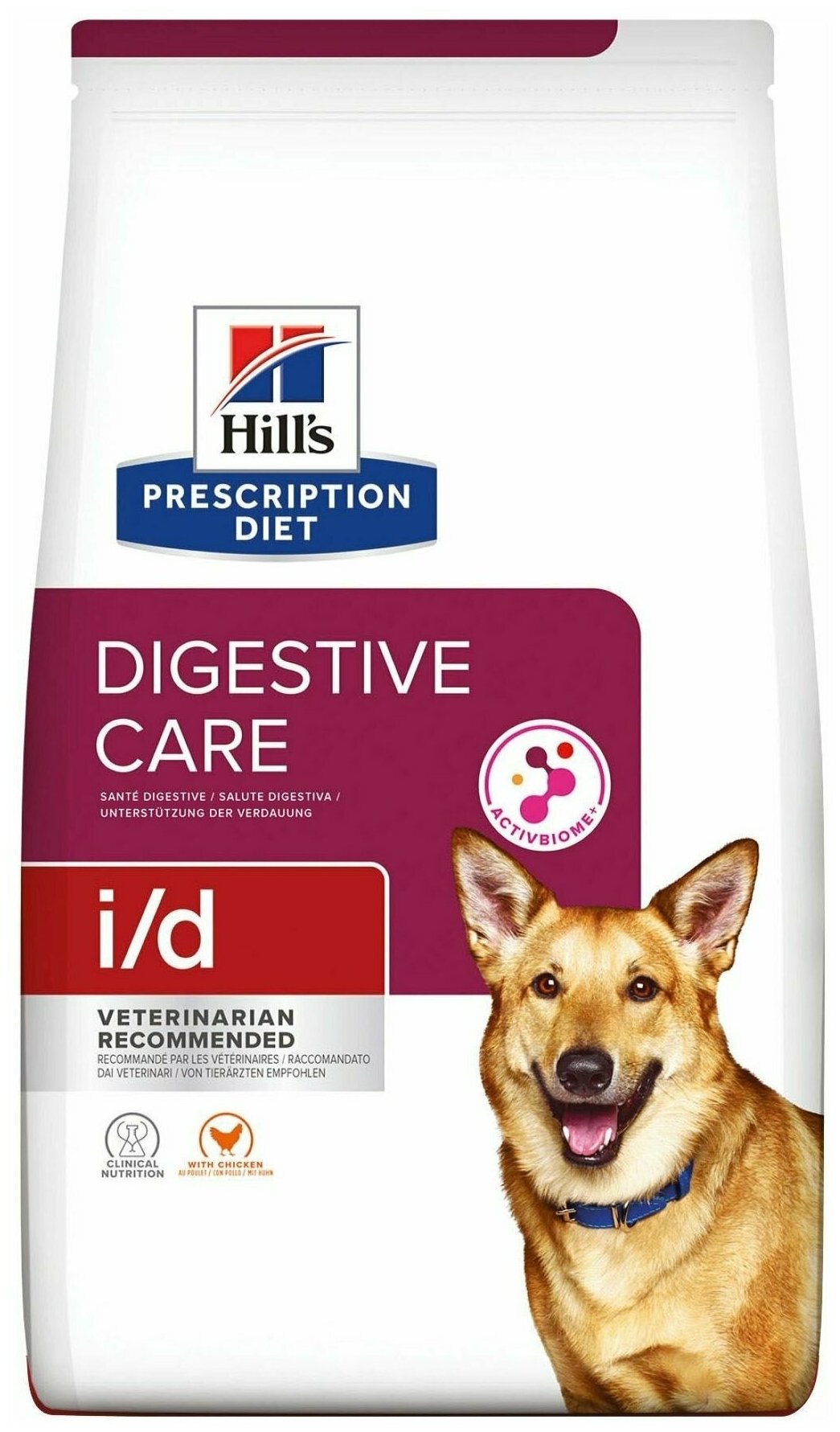 Сухой корм для собак Hill's Prescription Diet i/d Digestive Care при расстройствах пищеварения жкт с курицей