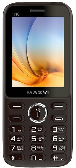 MAXVI Телефон MAXVI K18 Brown