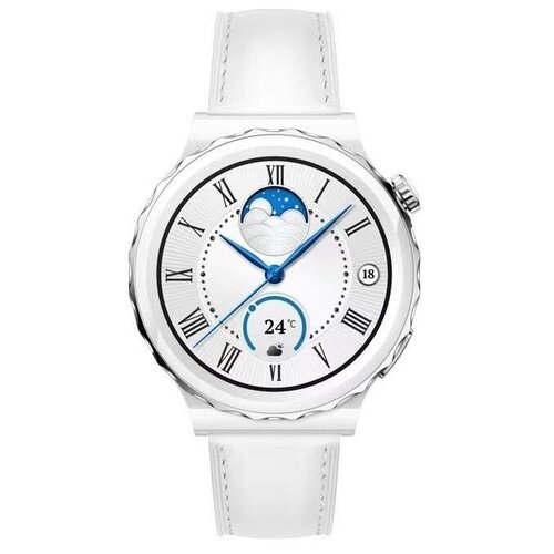 Умные круглые наручные смарт часы женские и мужские с измерениям давления Smart watch для фитнеса 199000₽