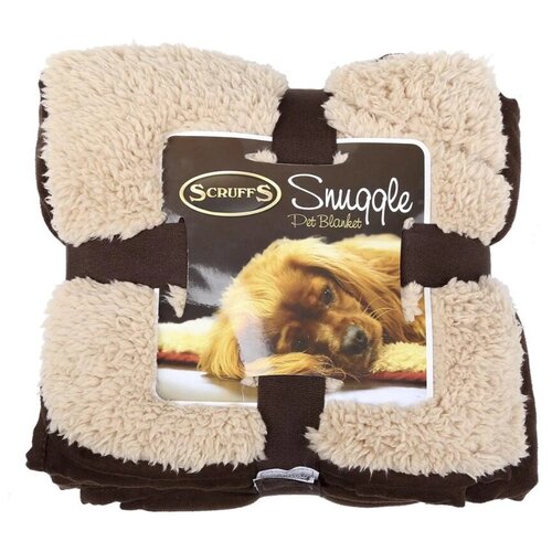 Одеяло для животных Scruffs Snuggle, коричневое, 110х75 см (Великобритания)